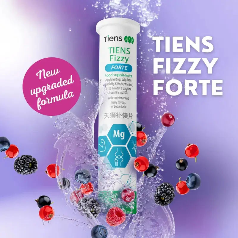 TIENS Fizzy Forte – Magnesium & Basilikum- gewofit