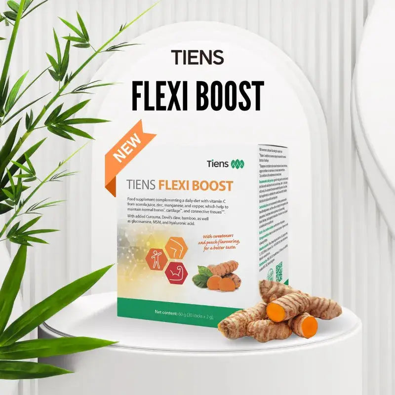 a close up of a box of flexi booster