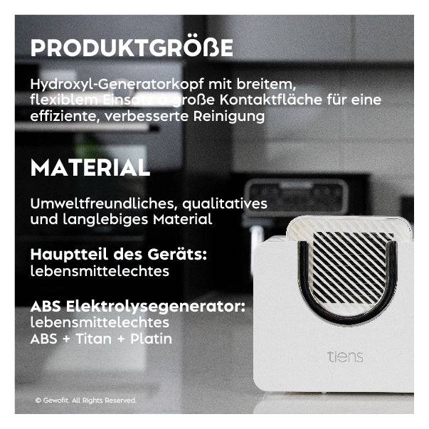 TIENS Obst Gemüse Fleisch Fisch Meeresfrüchte Getreide Müsli Reiniger TQ-D43 - gewofit