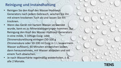 TIENS Obst Gemüse Fleisch Fisch Meeresfrüchte Getreide Müsli Reiniger TQ-D43 - gewofit