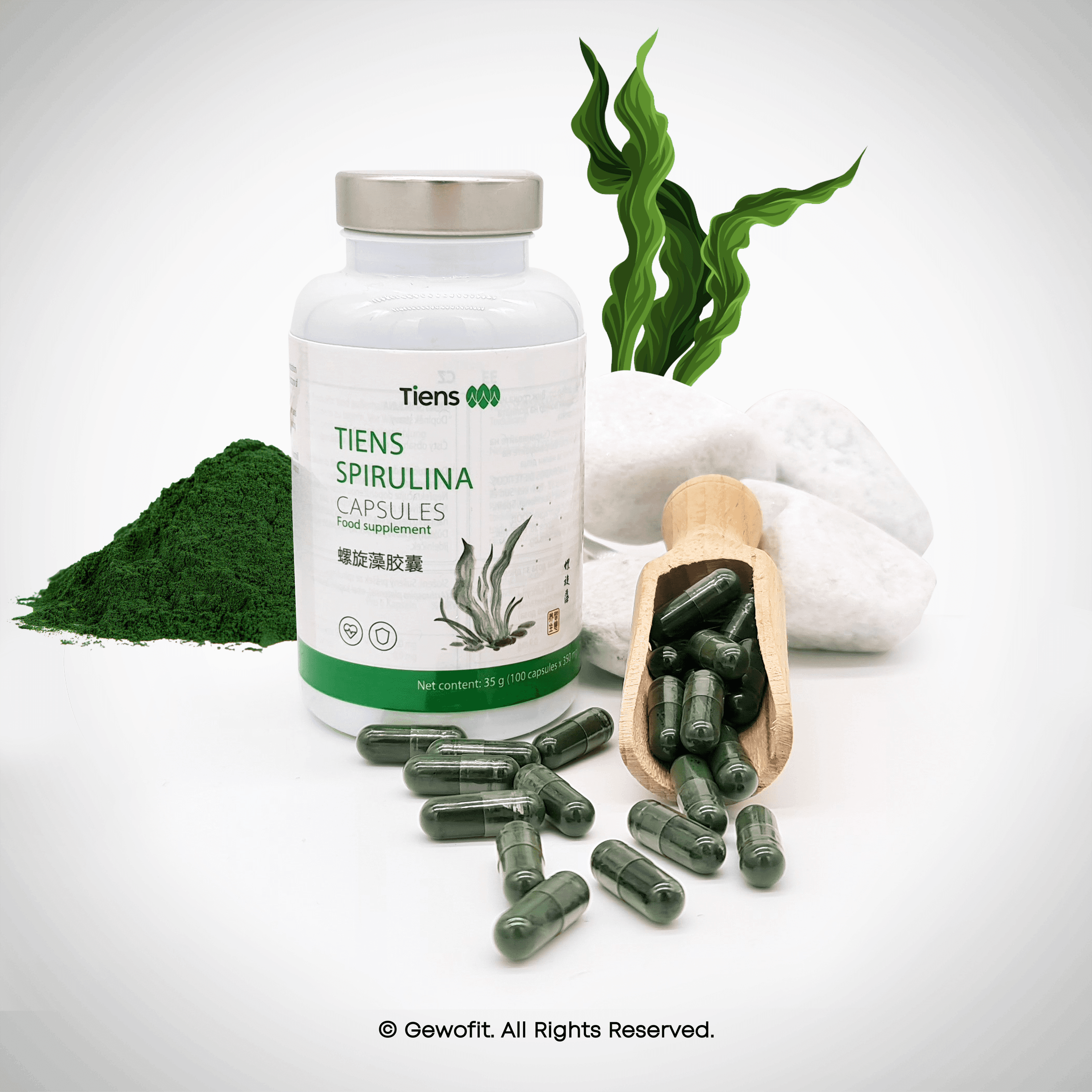 TIENS Spirulina Kapseln - gewofit