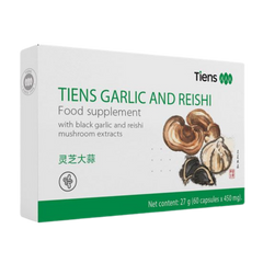 TIENS Garlic and Reishi - Hochwertiges Nahrungsergänzungsmittel mit schwarzem Knoblauch und Reishi-Pilzen
