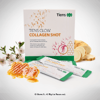 TIENS Glow Kollagen Shot mit Fischkollagenpeptiden, Ginseng-Extrakt und Mānuka-Nektarhonig - gewofit