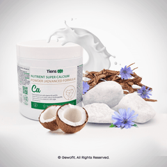 TIENS Calcium Pulver Plus mit Vitamin K2 und D3 - gewofit